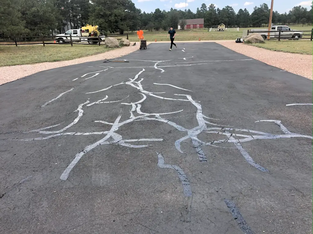 Crack repair prep