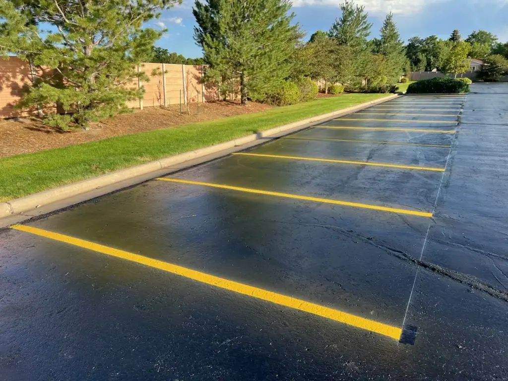 Fresh striping